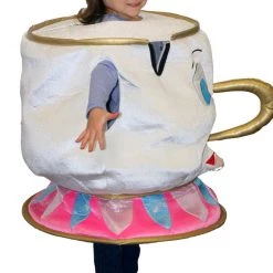 Sweidas Costumes Beauty And The Beast Teacup Girls Boys Mascot Costume