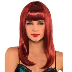 Balloon Agencies Wigs Classic Beauty Electra Long Auburn Ladies Wig