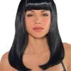 Balloon Agencies Black Electra Shoulder Length Ladies Wig Wigs