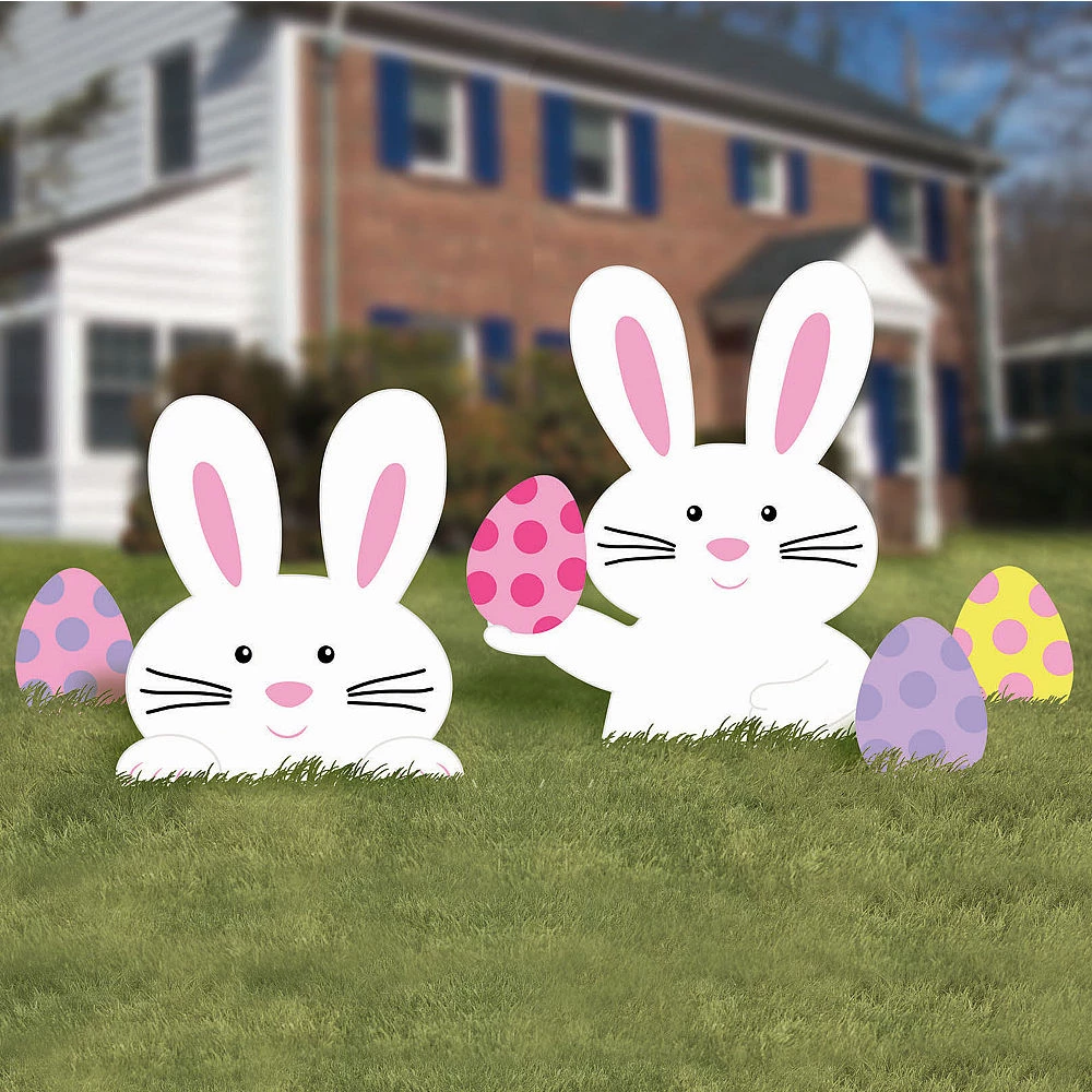 Balloon Agencies Party Supplies Easter Bunnies & Eggs Corrugated Plastic Yard Sign 1 Balloon Agencies Party Supplies Easter Bunnies & Eggs Corrugated Plastic Yard Sign