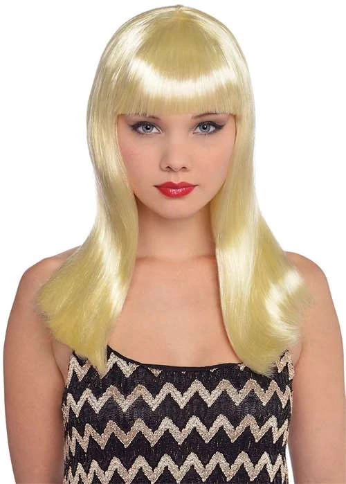 Balloon Agencies Wigs Classic Beauty Electra Long Blonde Ladies Wig 1 Balloon Agencies Wigs Classic Beauty Electra Long Blonde Ladies Wig