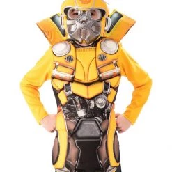 Rubies Deerfield Bumblebee Flip And Reveal Deluxe Costume Top Boys Costume Costumes