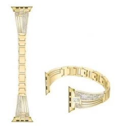 Elegancensplendour Raven-An Rhinestone Apple Watch Strap Band