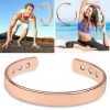 Crazy Crazy & More Crazy Deals Health & Beauty Mens Women Magnetic Therapy Bracelet Arthritis Pain Relief Pure Copper Bangle