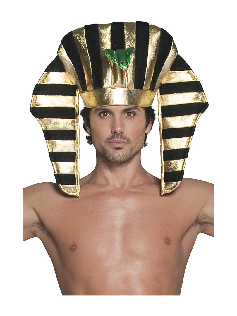 Smiffys Costume Accessories Black And Gold Egyptian Pharaoh Costume Hat 1 Smiffys Costume Accessories Black And Gold Egyptian Pharaoh Costume Hat