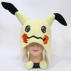 Crazy Crazy & More Crazy Deals Cartoon Pokemon Pikachu Sad Face Beanie Winter Unisex Hat Cap