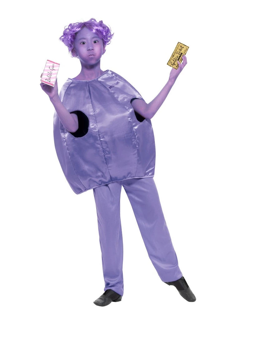 Smiffys Costumes Roald Dahl Violet Beauregarde Kids Costume 2 Smiffys Costumes Roald Dahl Violet Beauregarde Kids Costume