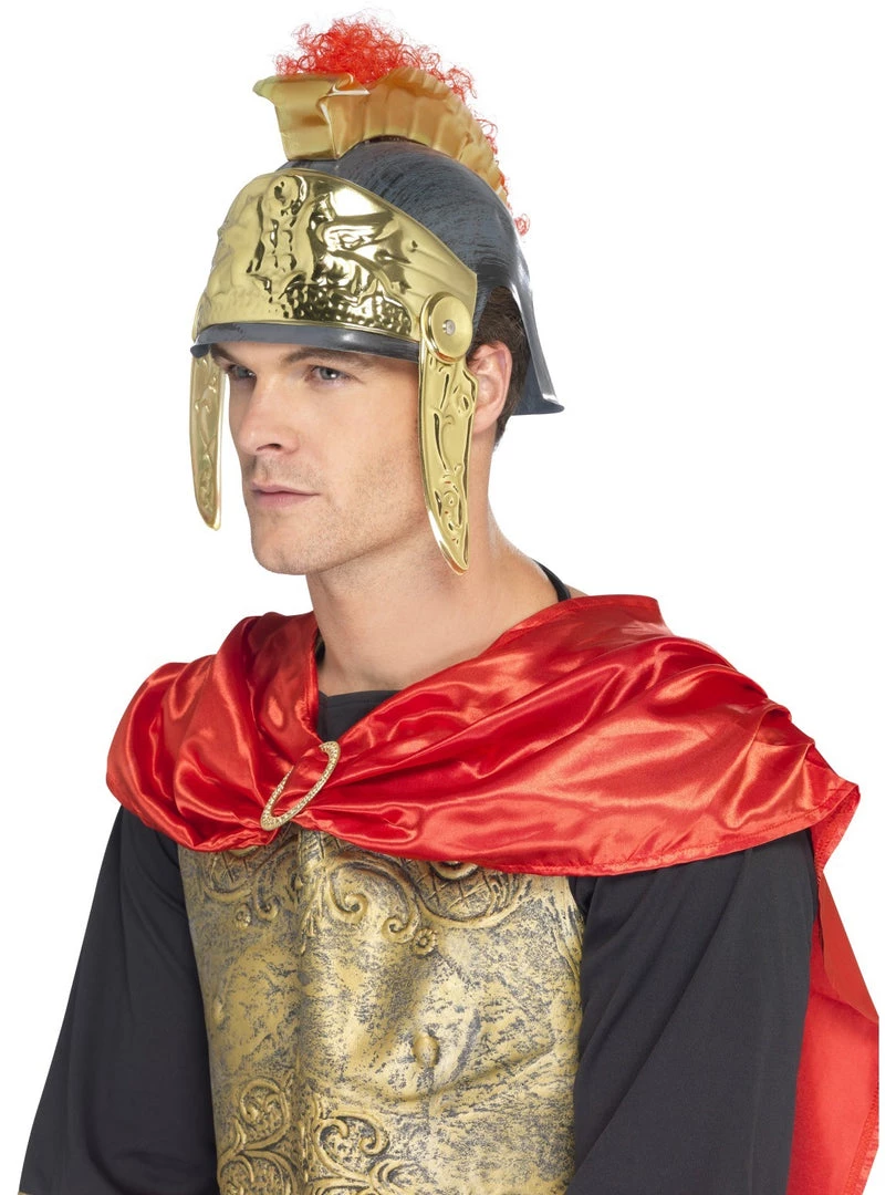 Smiffys Roman Gladiator Warrior Plastic Helmet 1 Smiffys Roman Gladiator Warrior Plastic Helmet