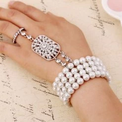 Aliexpress Costume Accessories Flapper Great Gatsby Roaring 20s Bracelet Ring Costume Accessory