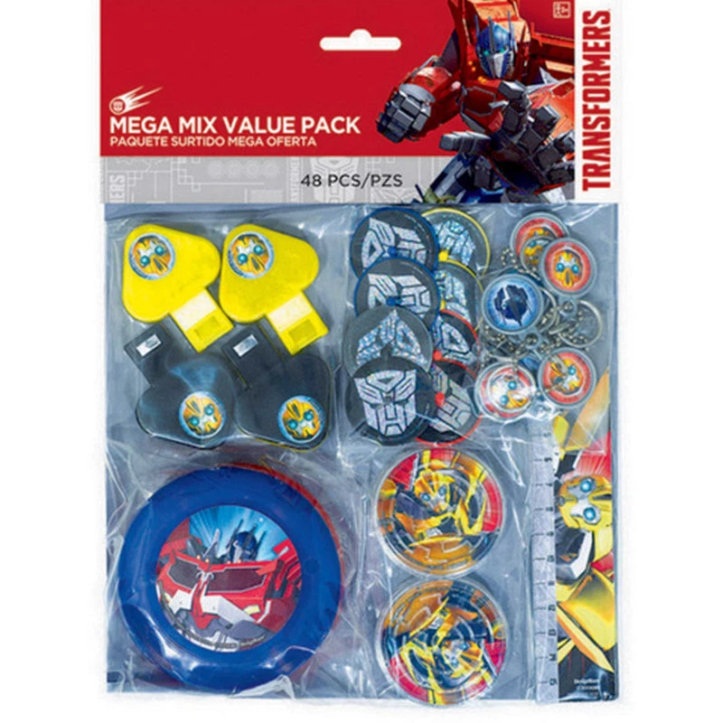 Balloon Agencies Transformers 48 Piece Party Favour Pack Party Supplies 1 Balloon Agencies Transformers 48 Piece Party Favour Pack Party Supplies