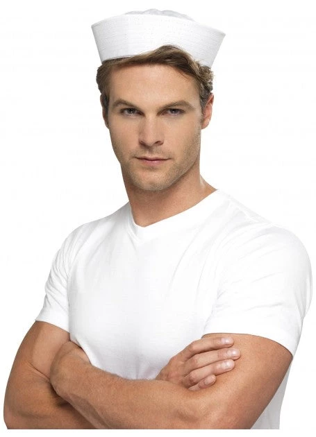 Smiffys Sailor's Gob Hat Costume Accessory Costume Accessories 1 Smiffys Sailor's Gob Hat Costume Accessory Costume Accessories