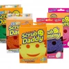 Kleva Scrub Daddy Mommy Sponge & Storage Caddy Cleaning Scrubber As Seen On Shark Tank Home & Garden