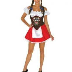 Rubies Deerfield Beer Garden Babe Bavarian Oktoberfest Lederhosen Ladies Costume