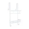 Kmart Home & Garden White Over Door Shower Caddy Bathroom Storage Rack Holder Organizer Shelf Bath