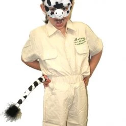 Sweidas Cow Mask And Tail Deluxe Animal Costume Set Costume Accessories