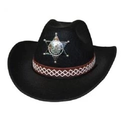 Sweidas Deputy Sheriff Black Feltex Hat
