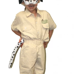 Sweidas Dalmatian Mask And Tail Deluxe Animal Costume Set Costume Accessories