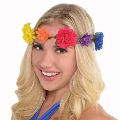 Balloon Agencies Groovy 60s Grapevine Flower Headwreath Ladies Costume Accessory Costume Accessories