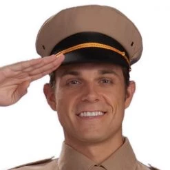 Tomfoolery Army General Soldier Vietnam War Tan Men's Hat