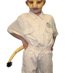 Sweidas Costume Accessories Giraffe Mask And Tail Deluxe Animal Costume Set
