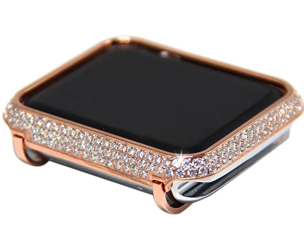 Elegancensplendour Luxury Rhinestone Watch Band & Case For Apple Watch Fashion Jewelry 8 Elegancensplendour Luxury Rhinestone Watch Band & Case For Apple Watch Fashion Jewelry