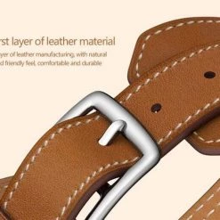 Elegancensplendour Quadra Leather Loop Link Apple Watch Band Strap Fashion Jewelry 20 Elegancensplendour Quadra Leather Loop Link Apple Watch Band Strap Fashion Jewelry