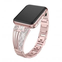 Elegancensplendour Raven-An Rhinestone Apple Watch Strap Band