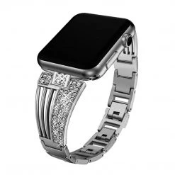 Elegancensplendour Raven-An Rhinestone Apple Watch Strap Band