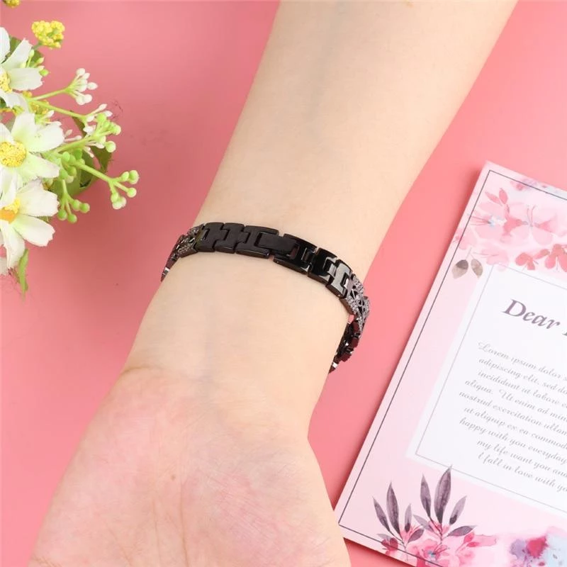 Elegancensplendour Fashion Jewelry Zircon Rhinestone Apple Watch Strap + Case 6 Elegancensplendour Fashion Jewelry Zircon Rhinestone Apple Watch Strap + Case