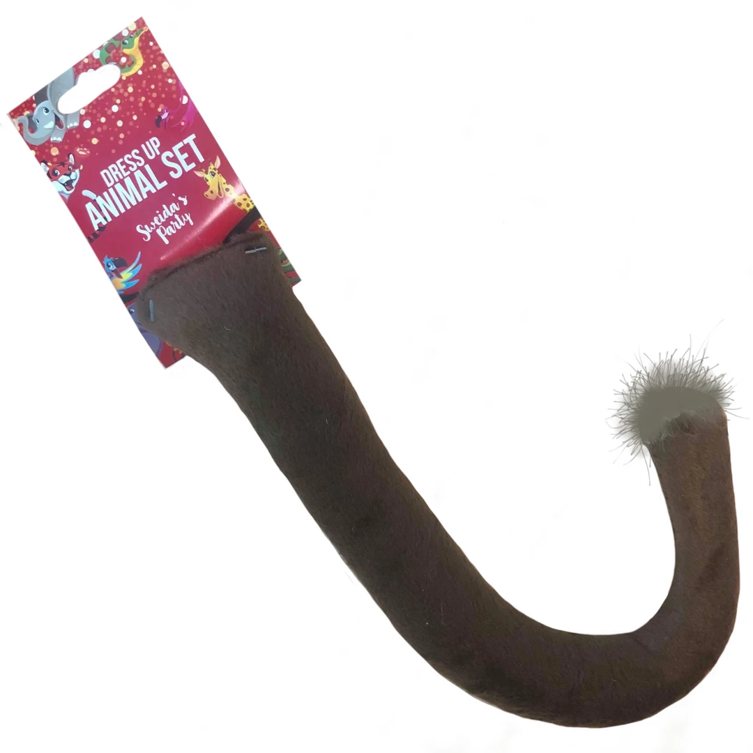 Sweidas Costume Accessories Animal Tail Black Grey Brown Costume Accessory 4 Sweidas Costume Accessories Animal Tail Black Grey Brown Costume Accessory
