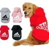 Crazy Costume Deals Costumes ADIDAS Sports Hoodie Warm Winter Jumper Pet Dog Clothing Small To Huge Dogs