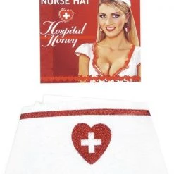 Ebay Sexy Red Hospital Honey Stethoscope Thigh High Hat Nurse Costume Kit