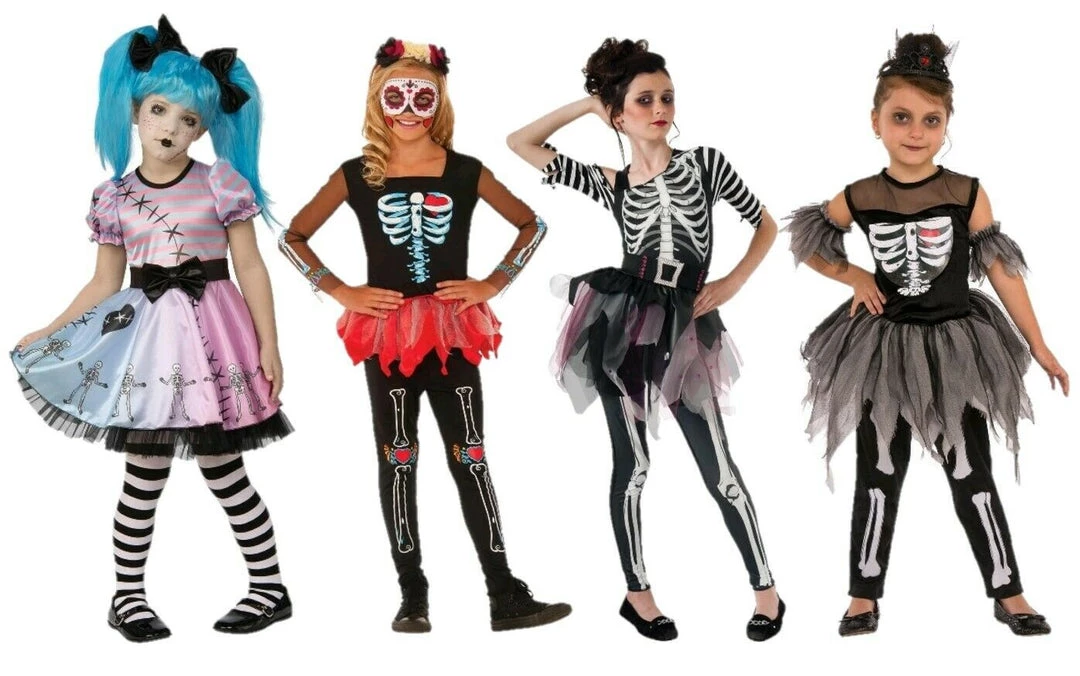 Rubie's Little Blue Skelly Skelee Ballerina Sugar Skull Girls Halloween Costume Halloween Costumes 1 Rubie's Little Blue Skelly Skelee Ballerina Sugar Skull Girls Halloween Costume Halloween Costumes