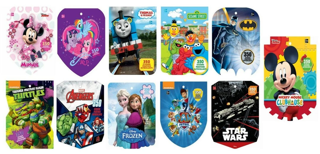 Balloon Agencies 11 Designs Cartoon Sticker Book Kids Activity Birthday Party Favour 1 Balloon Agencies 11 Designs Cartoon Sticker Book Kids Activity Birthday Party Favour