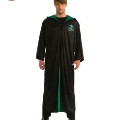Rubies Deerfield Licensed Harry Potter Slytherin Robe Men Ladies Wizard Cloak Costume