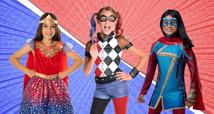 Heaven Costume Store 4 Heaven Costume Store -Heaven Costume Store Girls Superhero and Villan